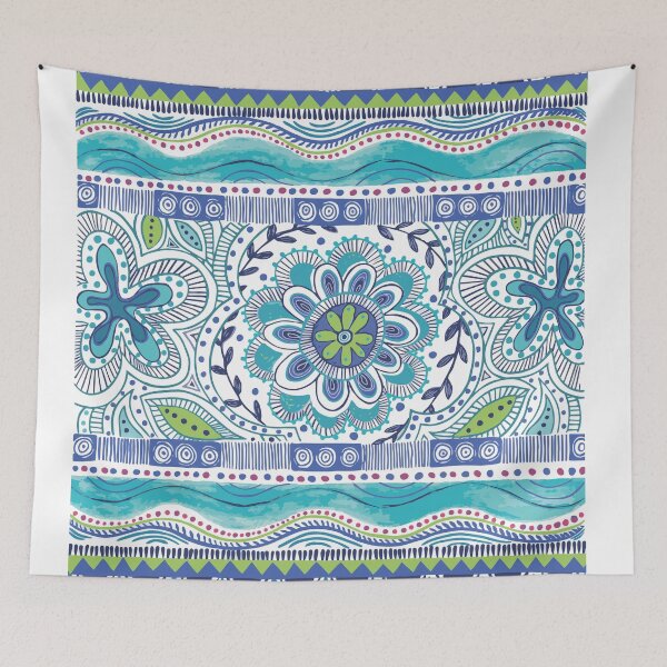 Item preview, Boho Blue designed and sold by Janet Broxon.