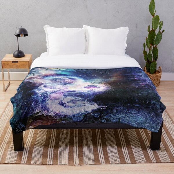 Shoulders And Giants Throw Blanket