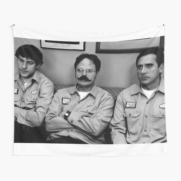 Jim, Dwight and Michael at Utica Tapestry