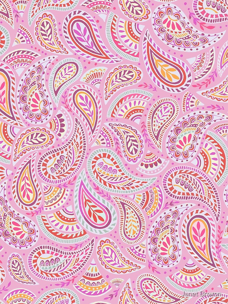 Pink Paisley by jbroxon