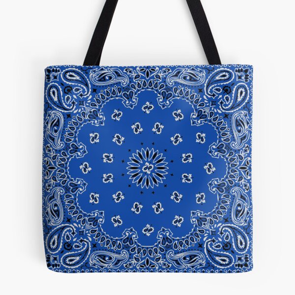 Item preview, Classic Bandana Style (BLUE version) designed and sold by ROBOTFACE T-Shirts.