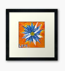 Love. Framed Print