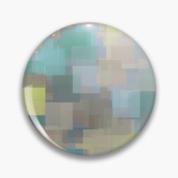 Item preview, geometric square pattern abstract background in yellow and green designed and sold by Mrvell.