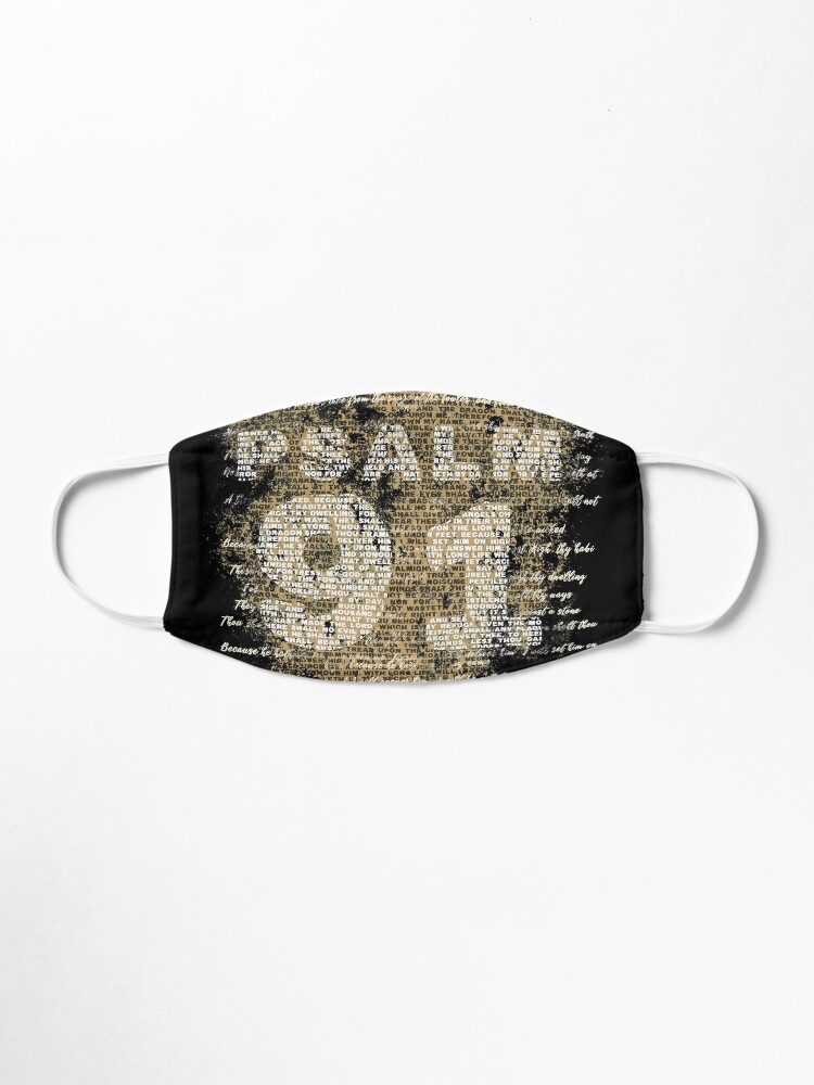 Alternate view of Psalm 91 Mask