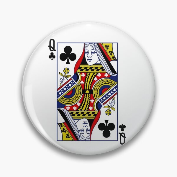 Item preview, Queen of Clubs Playing Card designed and sold by vladocar.