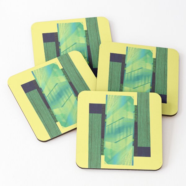 Item preview, Magazine Clippings Green & Yellow designed and sold by Deztiny Di Meo.