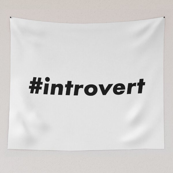 Item preview, #introvert designed and sold by teesaurus.