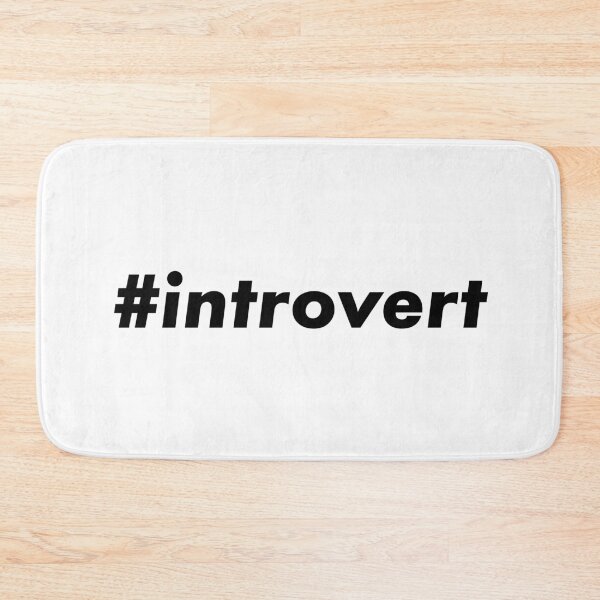 Artikelvorschau, #introvertiert entworfen und verkauft von teesaurus.