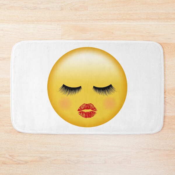 Item preview, Girl Emoji with Lips & Lashes designed and sold by Elsy's Art.