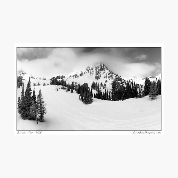 Snowbasin Photographic Print