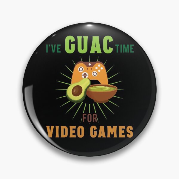 Item preview, I've Guac Time For Video Games designed and sold by AscendMerch.