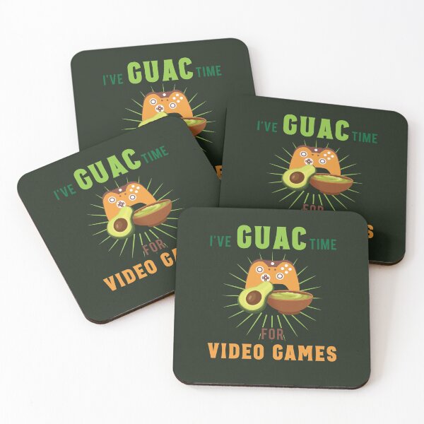Item preview, I've Guac Time For Video Games designed and sold by AscendMerch.