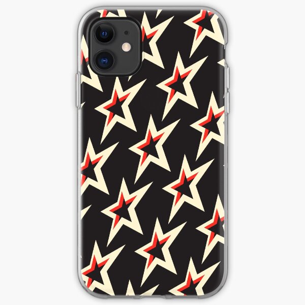 superstar-hotrod-redblack iPhone Soft Case