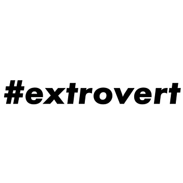 Artwork thumbnail, #extrovert by teesaurus