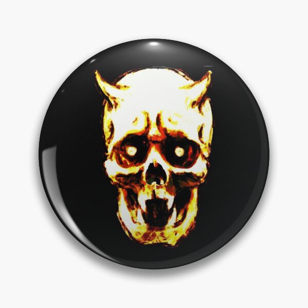 Item preview, Demon Skull designed and sold by ShayneoftheDead.