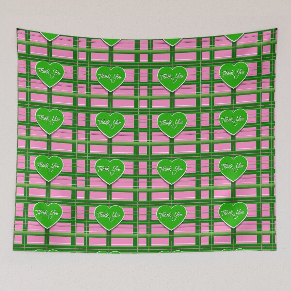 Item preview, Thank YOU in Pink & Green designed and sold by montaque8.