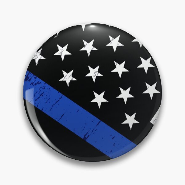 Item preview, Police officer thin blue line  designed and sold by Tim Dunaway.
