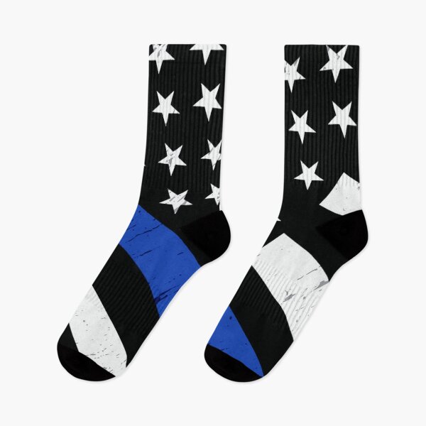 Item preview, Police officer thin blue line  designed and sold by Tim Dunaway.