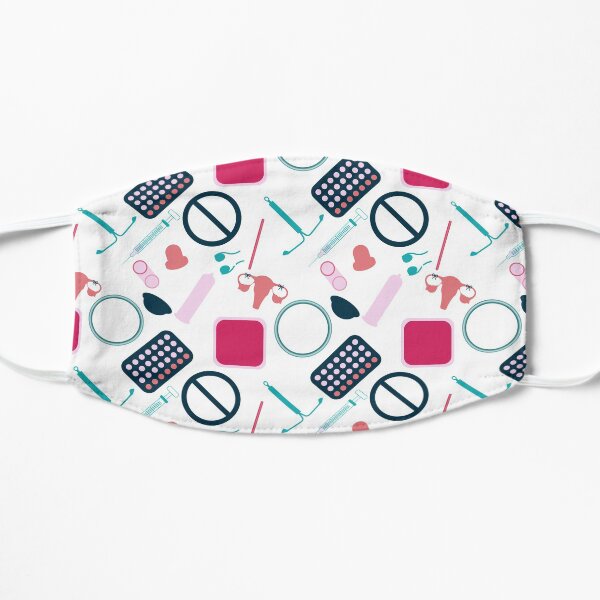 Contraception Pattern (Version 2) Flat Mask