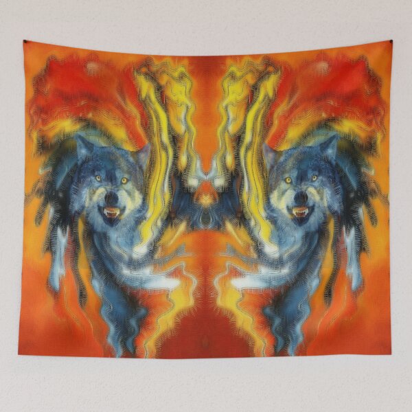 Item preview, Here Comes the Wolf. designed and sold by Hound-B.