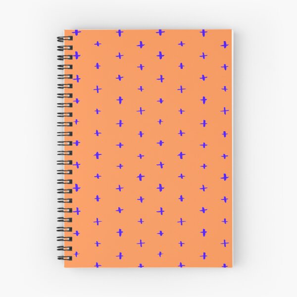 Item preview, Simple Plus Patterns (Blue, Orange) designed and sold by Kadeda.