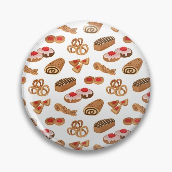 Item preview, Bread Bakery Pattern designed and sold by Cute and Funny Animal Art Designs.