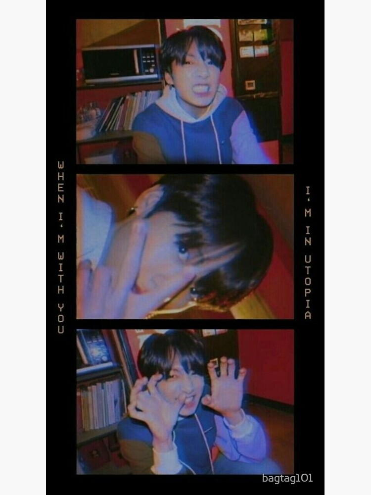 Thumbnail 3 von 3, Sticker, Jungkook-Filmstreifen Nr. 1 designt und verkauft von bagtag101.