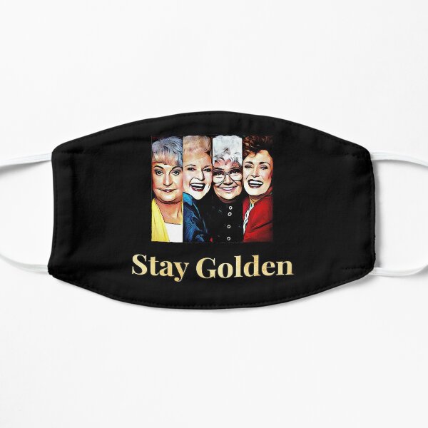 Stay Golden Flat Mask