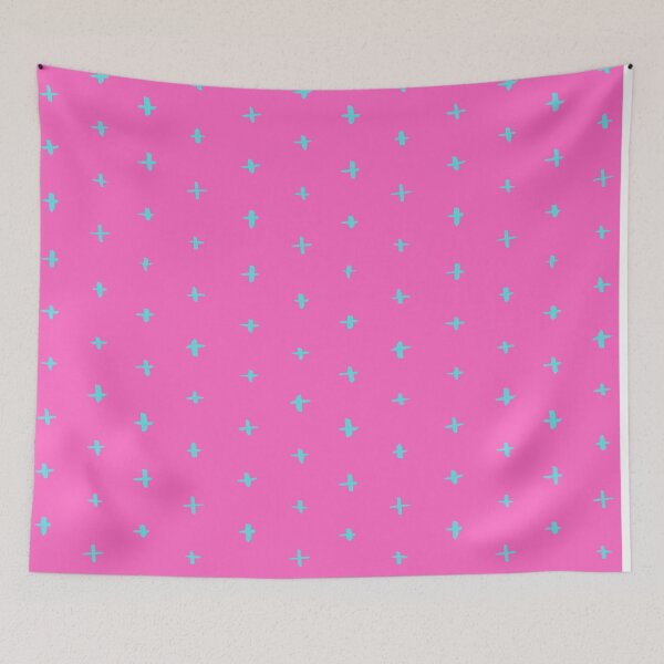 Item preview, Simple Plus Patterns (Light Blue, Pink) designed and sold by Kadeda.