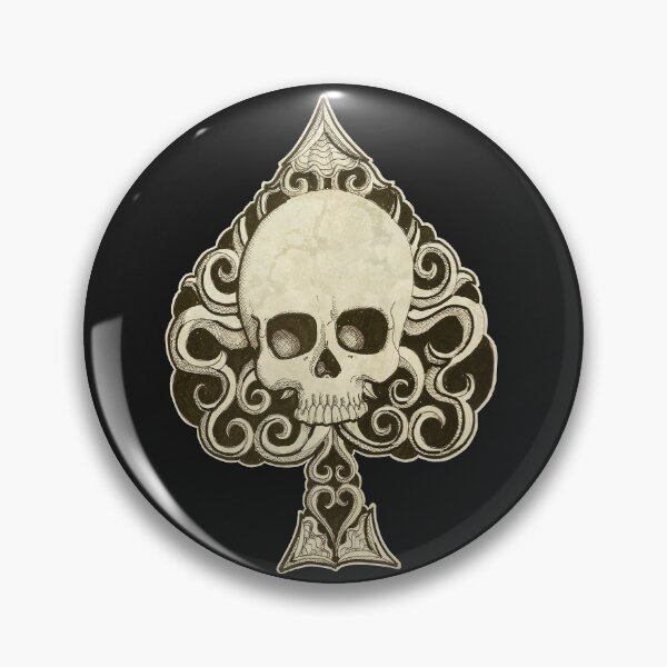 Item preview, Ace Skull designed and sold by ShayneoftheDead.
