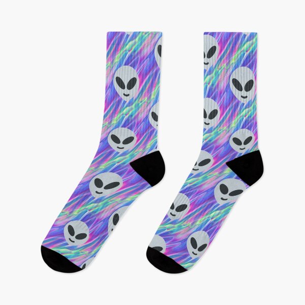 Item preview, vaporwave alien emoji designed and sold by Gossip Rag.