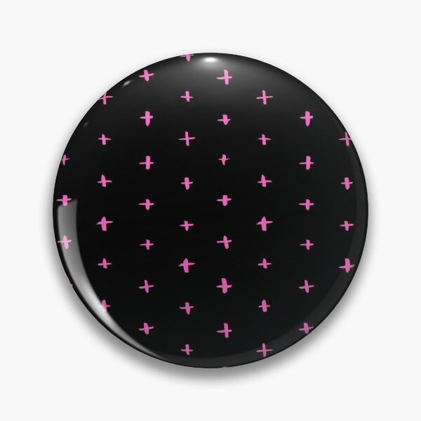 Artikelvorschau, Einfache Plus-Muster (Pink, Schwarz) entworfen und verkauft von Kadeda.