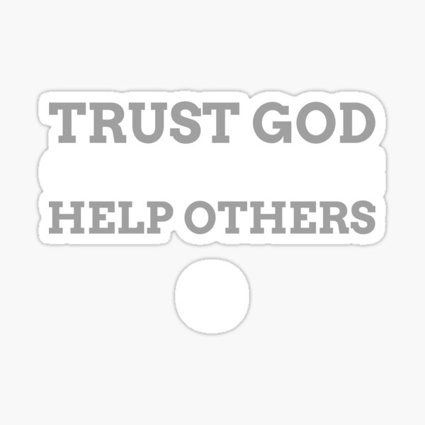 Item preview, Trust God Clean House Help Others Alcoholic Recovery designed and sold by tees4gees.