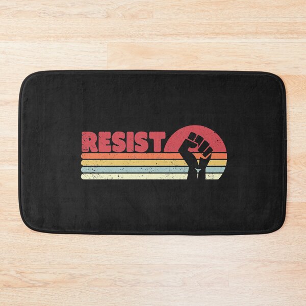 Item preview, Resist Print. Retro, Feminist Graphic, 70's Vintage Tee designed and sold by PackAPunch.