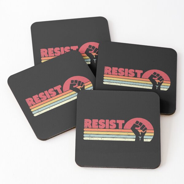 Item preview, Resist Print. Retro, Feminist Graphic, 70's Vintage Tee designed and sold by PackAPunch.