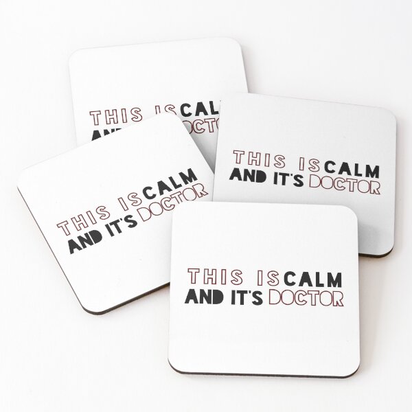 Item preview, "This is calm and its doctor" Spencer reid designed and sold by lyndsaykate.