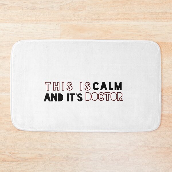 Item preview, "This is calm and its doctor" Spencer reid designed and sold by lyndsaykate.