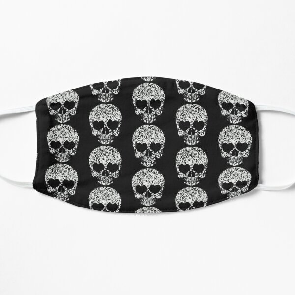 Lace Skull Flat Mask