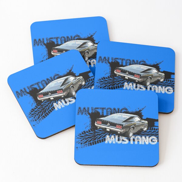 Item preview, Ford Mustang Tire Tracks designed and sold by HogarthArts.