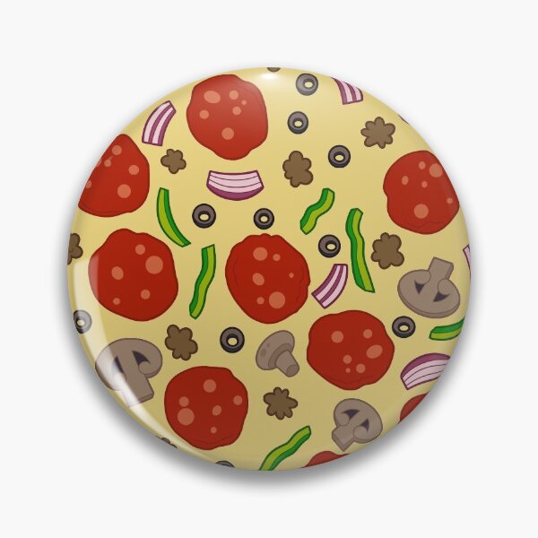 Item preview, Supreme Pizza - Patrón de mosaico designed and sold by Knadire.