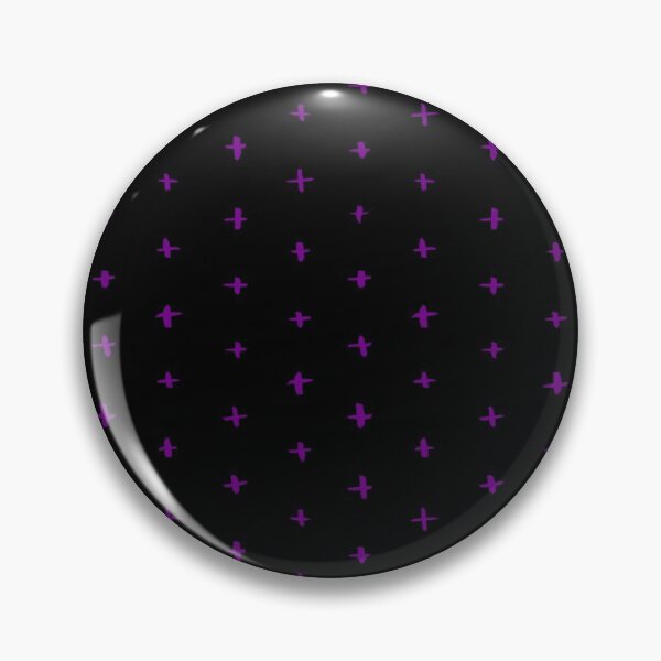 Item preview, Simple Plus Patterns (Purple, Black) designed and sold by Kadeda.