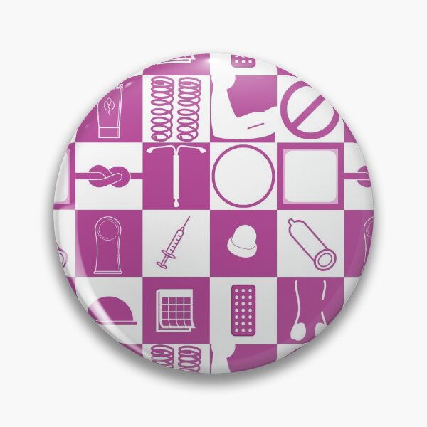 Item preview, Contraception Checkerboard-Purple designed and sold by midwifesmarket.