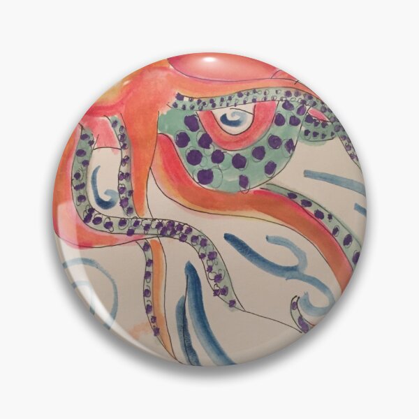 Item preview, Colorful octopus designed and sold by Mia Russell.