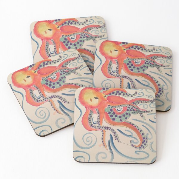 Item preview, Colorful octopus designed and sold by Mia Russell.