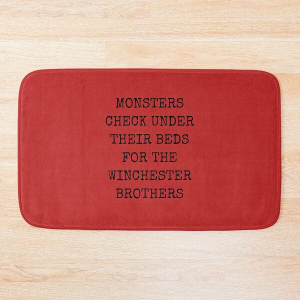 Item preview, Supernatural Monsters Quote designed and sold by MysticalCrazy.