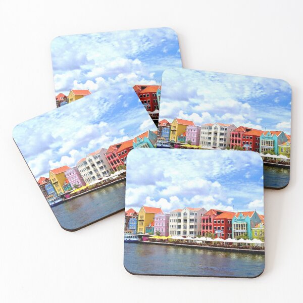 Item preview, Pastel Colors of the Caribbean Coastline in Curacao designed and sold by Amy McDaniel.
