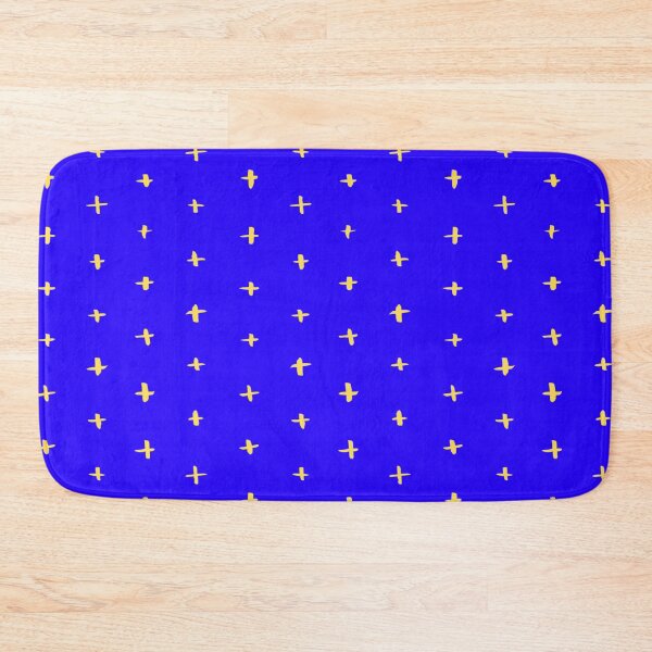 Item preview, Simple Plus Patterns (Yellow, Blue) designed and sold by Kadeda.