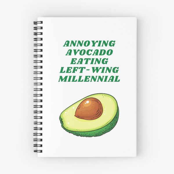 Item preview, Annoying avocado eating left-wing millennial  designed and sold by melbournegirl.