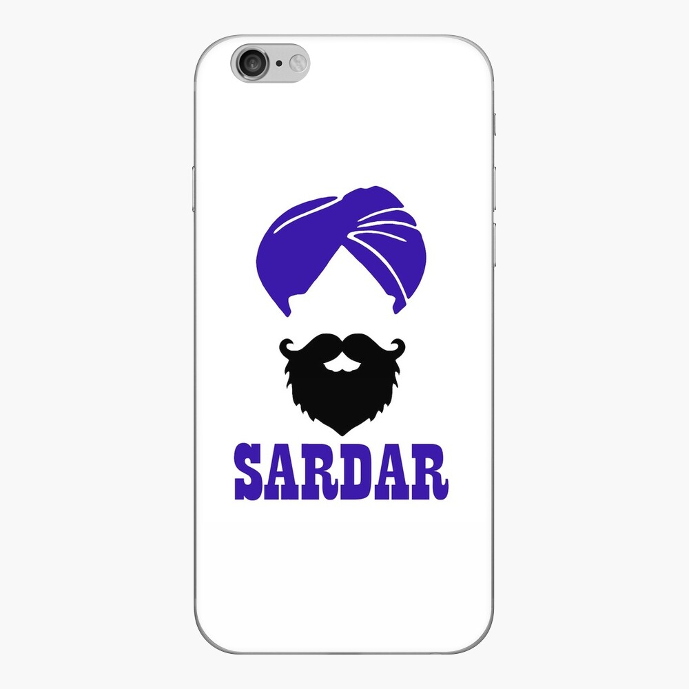 SIKH Punjabi Sardarji Red Turban Singh Khalsa ACRYLIC Adhesive Back St –  www.OnlineSikhStore.com