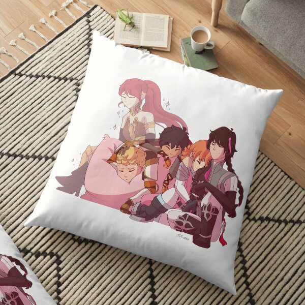 Team JNPR Poster Floor Pillow